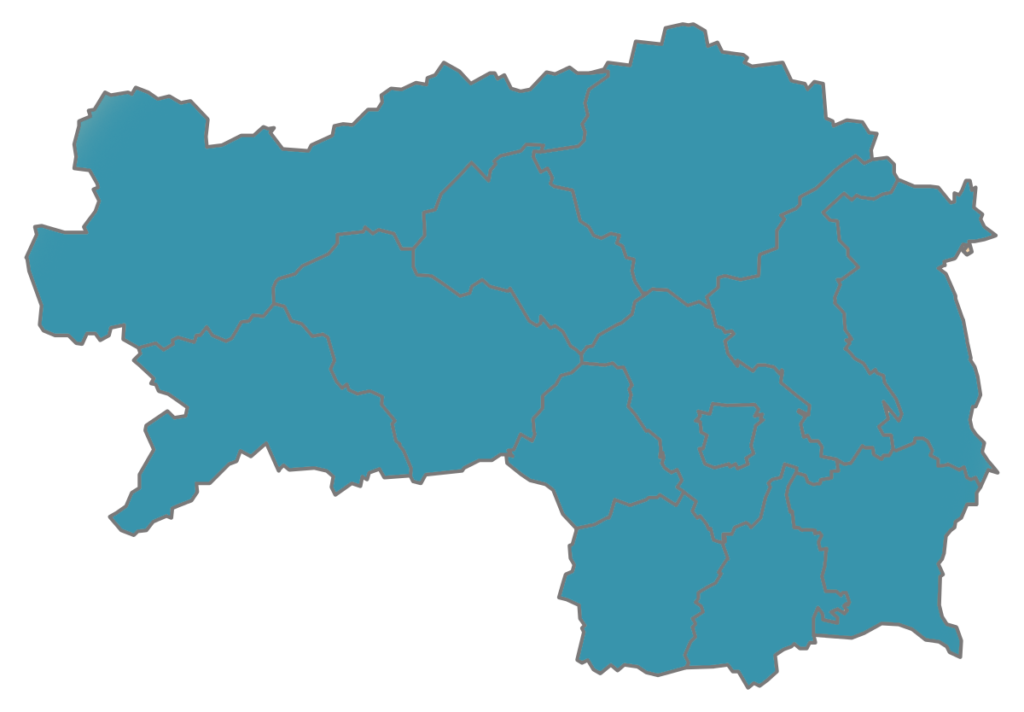 Karte Steiermark