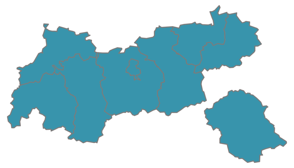 Karte Tirol